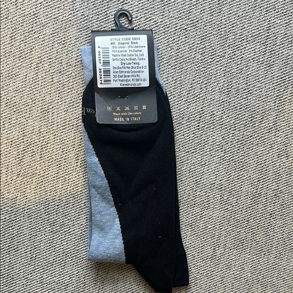 Calvin Klein Men's Black and Gray Socks